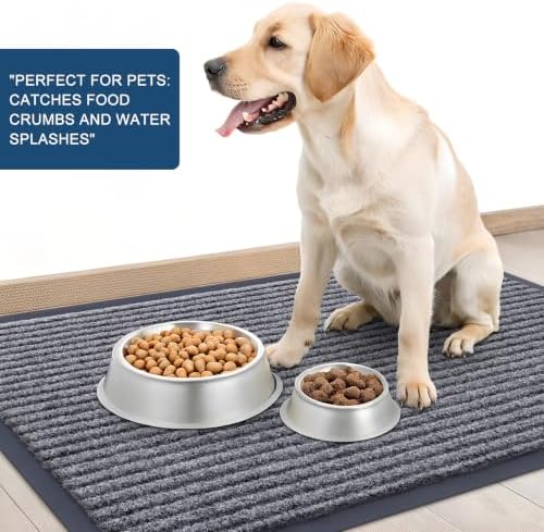 OLANLY Front Door Mat 59x34, Waterproof Heavy-Duty Indoor Outdoor Doormat - Image 6