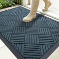 OLANLY Front Door Mat Outside Entrance 35x23, Waterproof Heavy-Duty Doormat by OLANLY