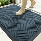 OLANLY Front Door Mat Outside Entrance 35x23, Waterproof Heavy-Duty Doormat by OLANLY