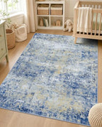 OLANLY 3x4 Washable Accent Rug, Soft Non Slip Carpet for Entryway Bedside by OLANLY