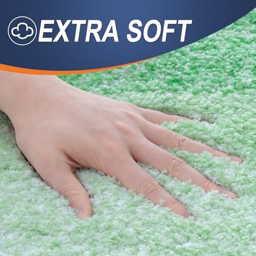 OLANLY Bathroom Runner Rug 47x17, Extra Soft Absorbent Microfiber Bath Rugs - Image 2