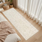 3x10 Hallway Washable Runner Rug: Kitchen Carpet Beige/Brown - Image 3