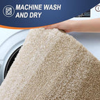 OLANLY Bathroom Rugs Mat 34x21, Extra Soft Absorbent Microfiber Bath Rugs - Image 6