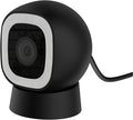 Luna 2K QHD Security Camera Indoor/Outdoor, 2.4GHzWired IP65 WiFi Camera for Home Security, Color Night Vision, Spotlight/Siren, AI Motion Detection, Smart Alerts, App Control (1, Black)