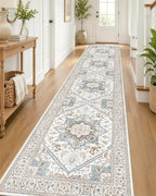 OLANLY 2'6"x14' Washable Runner Rug, Non Slip Carpet for Hallway Kitchen by OLANLY