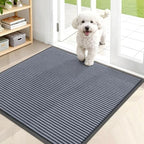 OLANLY Front Door Mat 35x30, Waterproof Heavy-Duty Indoor Outdoor Doormat by OLANLY