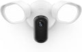 Arlo Wired Floodlight Camera, Home Security Camera with 2K Video and HDR, 2000 Lumens, Integrated Siren, Weather-Resistant, Color Night Vision, 160º Field of View, 2-Way Audio, White (2025)