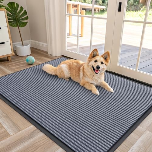 OLANLY Front Door Mat 47x34, Waterproof Heavy-Duty Indoor Outdoor Doormat by OLANLY