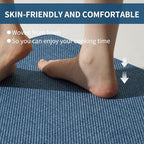 YDKGL Long Kitchen Runner Rugs Kitchen Mat Non Slip Washable Blue 17"x59" - Image 6