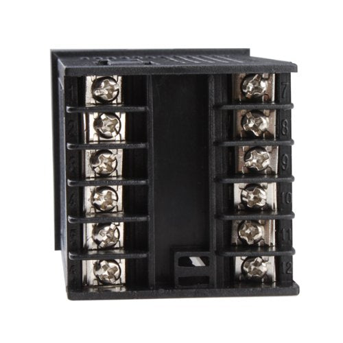 F/C PID Temperature Controller, AGPtEK Dual Display Digital Programmable Temperature Control TA4-SSR Solid State Relay with 2 Alarms