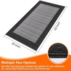 StepRite Kitchen Rugs, Kitchen Mats for Floor, 32"x20" Non-Slip Machine-Washable Kitchen Throw Rug, Absorbent Kitchen Runner Rugs Office, Kitchen Sink Standing Desk Mat, Kitchen Decor Carpet, Black - Image 2