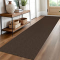 EARTHALL Washable Runner Rug, Non Slip Hallway Rug, 2x10 Ft, Brown/Coffee by Unknown