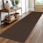EARTHALL Washable Runner Rug, Non Slip Hallway Rug, 2x10 Ft, Brown/Coffee by Unknown