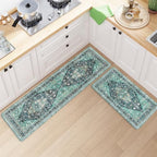 Collive Anti Fatigue Mats for Kitchen Floor, Padded Rugs 17"x59"+17"x29" - Image 7