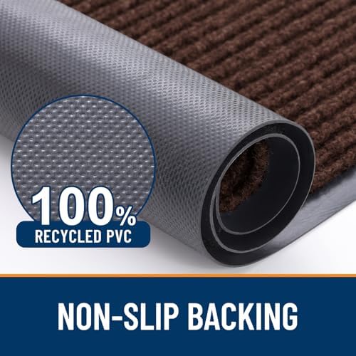 OLANLY Front Door Mat 47x34, Waterproof Heavy-Duty Indoor Outdoor Doormat - Image 3
