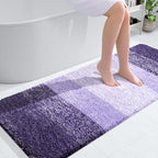 OLANLY Bathroom Runner Rug 45x27, Extra Soft Absorbent Microfiber Bath Rugs by OLANLY