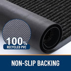 OLANLY 2-Pack Front Door Mats 59x34, Waterproof Heavy-Duty Doormats - Image 3