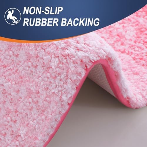 OLANLY Bathroom Runner Rug 45x27, Extra Soft Absorbent Microfiber Bath Rugs - Image 5