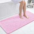 OLANLY Bathroom Runner Rugs 47x20, Extra Soft Absorbent Chenille Bath Rugs by OLANLY