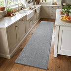 2x6 Grey Runner Rug Washable Non-Slip Soft for Kitchen Hallway Bathroom by Unknown