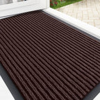 OLANLY Front Door Mat 33x21, Waterproof Heavy-Duty Indoor Outdoor Doormat by OLANLY