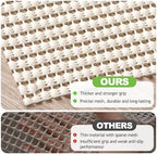 Songrey Non-Slip Rug Pad 7x9 FT, White - Image 2