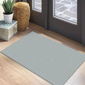 EARTHALL Washable Entryway Rug, Non Slip Doormat, 2x3 Ft, Turquoise/Gray by Unknown