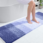 OLANLY Bathroom Runner Rug 59x20, Extra Soft Absorbent Microfiber Bath Rugs by OLANLY