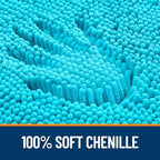 OLANLY Bathroom Rugs 36x24, Extra Soft Absorbent Chenille Bath Rugs - Image 3