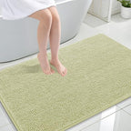OLANLY Large Bathroom Rugs 44x32, Extra Soft Absorbent Chenille Bath Rugs by OLANLY