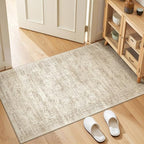 2x4 Rug Runners for Hallways Non Slip,Beige by Restydon