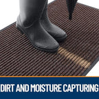 OLANLY Front Door Mat 47x30, Waterproof Heavy-Duty Indoor Outdoor Doormat - Image 5