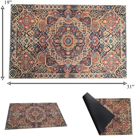 Outdoor Rug Door Mat, Welcome Mat, Non-Slip, 19'x31' (11.Pattern) - Image 3