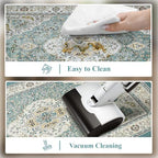 Collive Boho Anti Fatigue Kitchen Mats Sets 2 Piece Non Skid Kitchen Mats for Floor Cushioned Kitchen Rugs and Mats Waterproof Ergonomic Comfort Standing Mat Runner for Kitchen,Home,Office,Laundry - Image 5