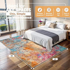 Aelenmu 6x9 Area Rugs for Living Room Washable Bedroom Dining Room Colorful - Image 2