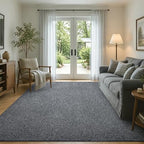 6x9 Large Black/White Area Rug Washable Non-Slip for Living Room Bedroom - Image 4