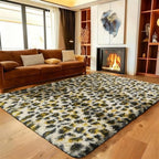 Ophanie 6x9 Leopard Rugs for Bedroom Living Room, Cheetah Print Rug Fluffy Shag Large Fuzzy Plush Soft Throw,Large Shaggy Floor Faux Animal Throw Carpets,Decor Aesthetic with Over 99 pcs Pile fibers - Image 5