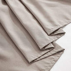 MEILA Wrap Around Elastic Bed Skirt for Queen & King Beds, 14" Drop,Taupe - Image 6
