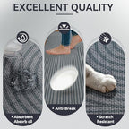 Kitchen Mats for Floor, Kitchen Rugs Non Slip, 17x30 Grey - Image 4