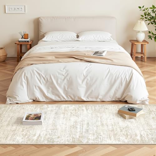 2x6 Runner Rug Non Slip,Washable Hallway Runner Rug,Brown - Image 5