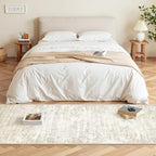 2x6 Runner Rug Non Slip,Washable Hallway Runner Rug,Brown - Image 5