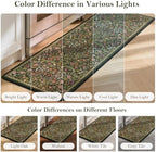 Collive Kitchen Rugs Sets of 3 Half Roung Sink Rug Cushioned Anti Fatigue - Image 7
