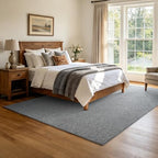 5x7 Grey Area Rug Washable Non-Slip Soft Thin for Living Room Bedroom - Image 2