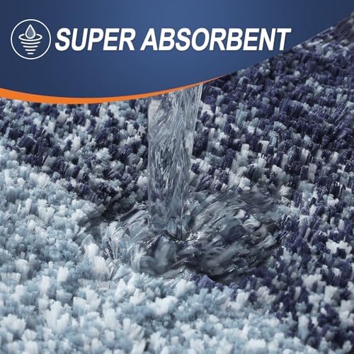 OLANLY Bathroom Rugs Mat 36x24, Extra Soft Absorbent Microfiber Bath Rugs - Image 4