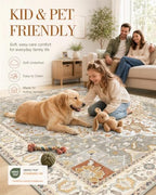 OLANLY 3x6 Washable Runner Rug, Soft Non Slip Carpet for Hallway Kitchen - Image 5
