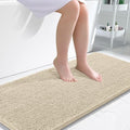 OLANLY Bathroom Runner Rugs 47x24, Extra Soft Absorbent Chenille Bath Rugs by OLANLY