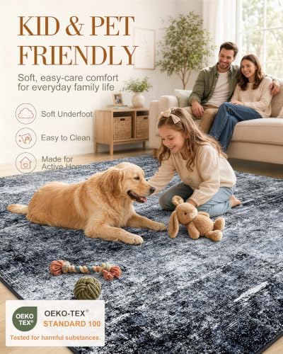 OLANLY 2x8 Washable Runner Rug, Soft Non Slip Carpet for Hallway Kitchen - Image 5