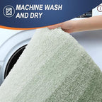 OLANLY Bathroom Rugs Mat 36x24, Extra Soft Absorbent Microfiber Bath Rugs - Image 5