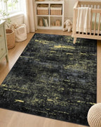 OLANLY 3x4 Washable Accent Rug, Soft Non Slip Carpet for Entryway Bedside by OLANLY