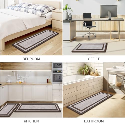 Mattitude Kitchen Mats Set of 2,Cushioned Anti-Fatigue Non-Skid Rug Sets - Image 7
